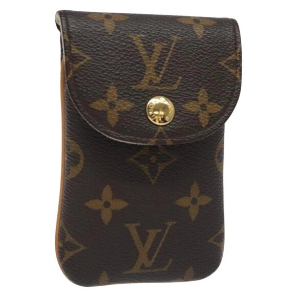 LOUIS VUITTON Monogram EtuiTelephonne MM Cell Phone Case - Picture 1 of 16